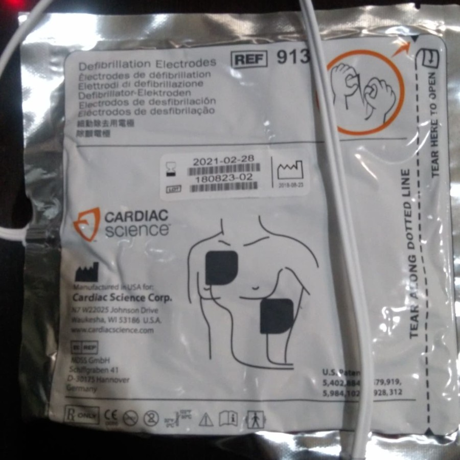 AED Power heart Pad electrode