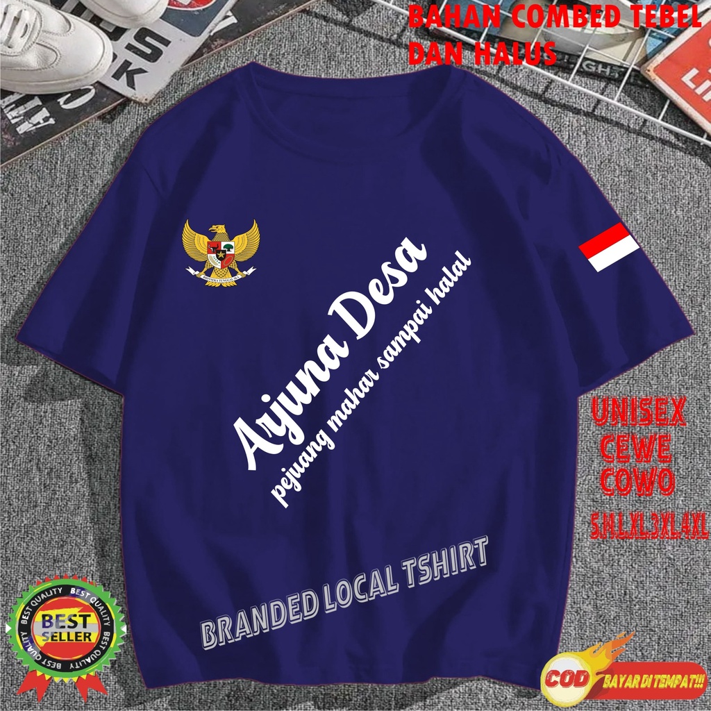 APPS Promo Diskon Kaos ARJUNA DESA Kaos Terlaris Kualitas Terjamin/Kaos Murah /Pakaian Pria pakaian Wanita/Kaos Distro Pria Kaos Promo/Best Seller