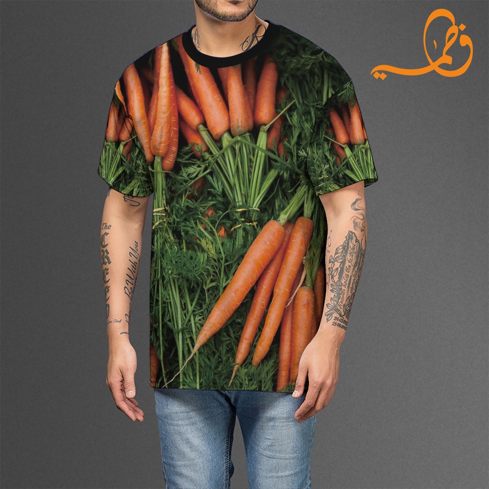 baju kaos sayur wortel baju kaos sayur wortel sehat baju kaos sayur  fullprint