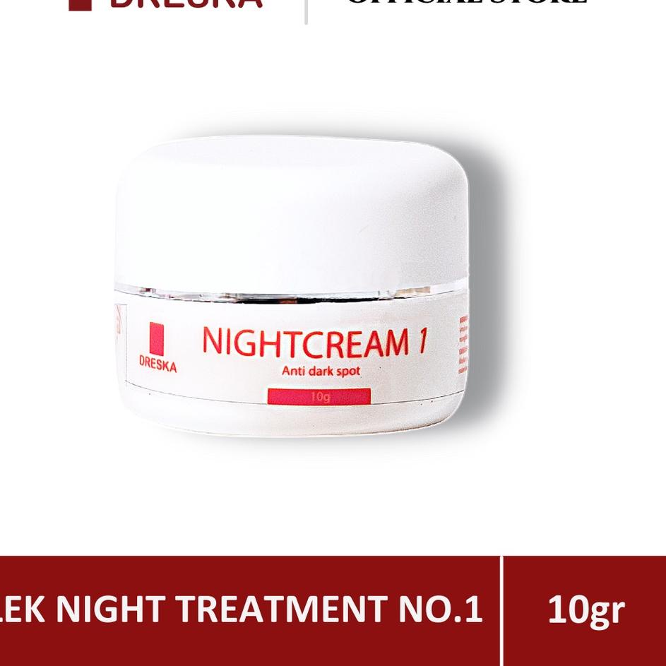 ☪ [PAYDAY SALE] FLEK KRIM MALAM DRESKA whitening night cream (NC1/NC2) ✿