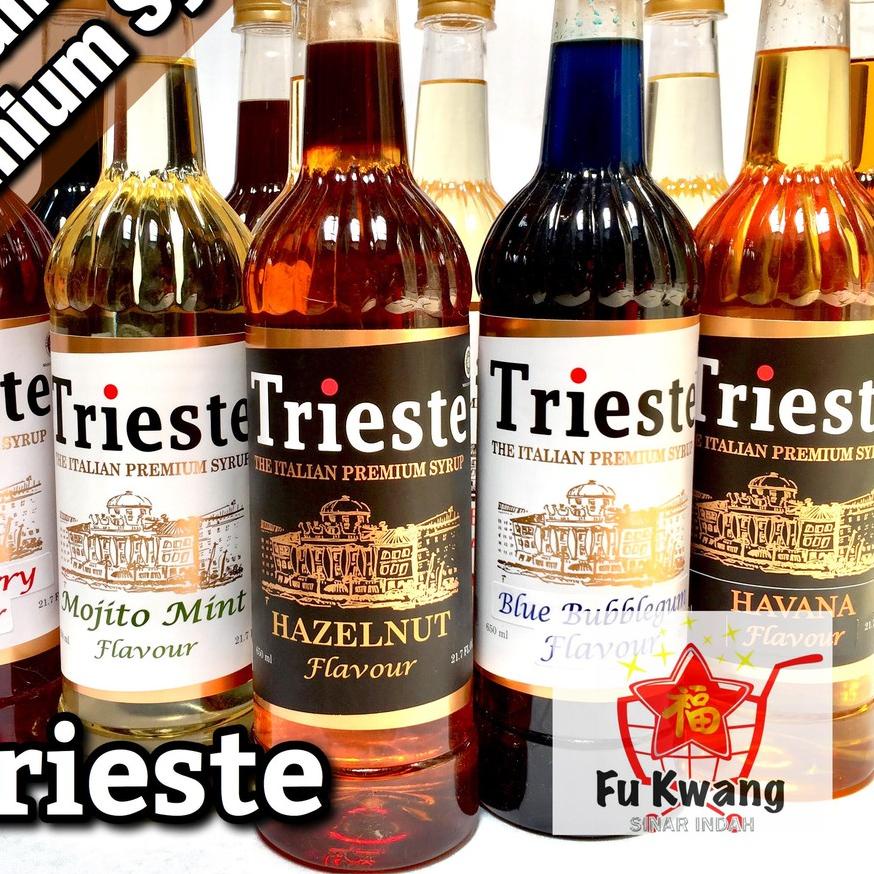 

♘ Sirup Trieste Premium Syrup 650 ml ➷