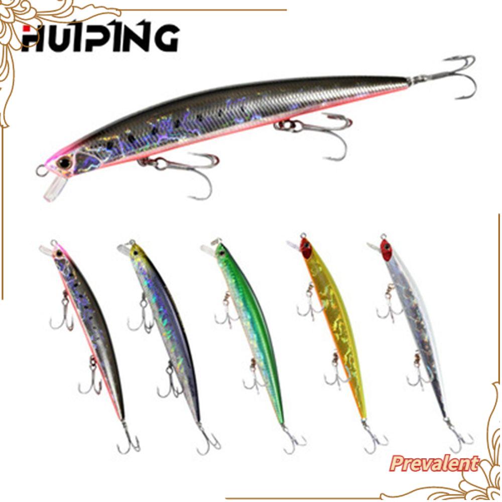 Preva Umpan Ikan Kecil Apung Multicolor Crankbaits Tackle Minnow Lures