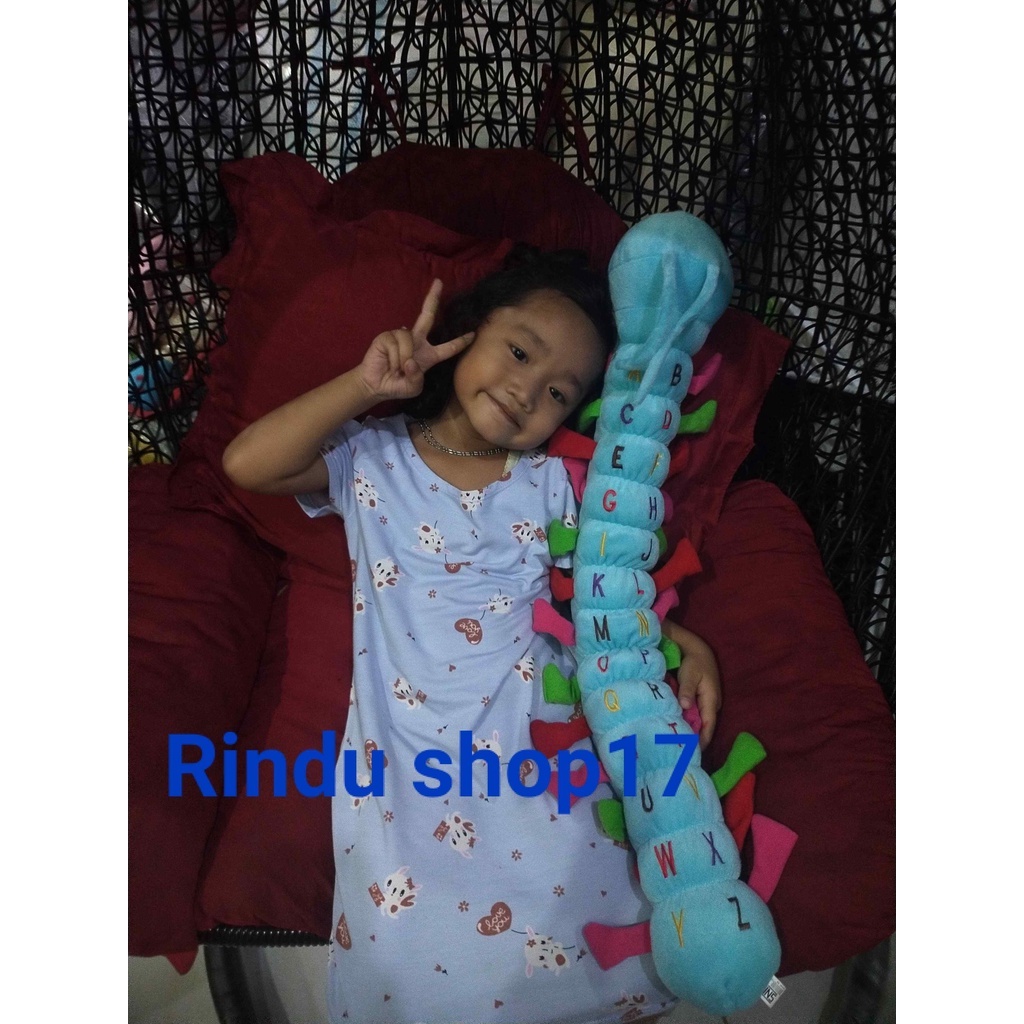 (RS)boneka ulet LED/ boneka ulil lampu/boneka ulil abjad/boneka dashbor mobil  ber LABEL SNI