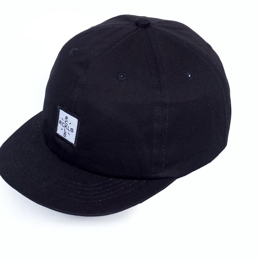 ✧ RCKLS. - Polo Cap | Topi Pria Clasic Visor Pendek ☞