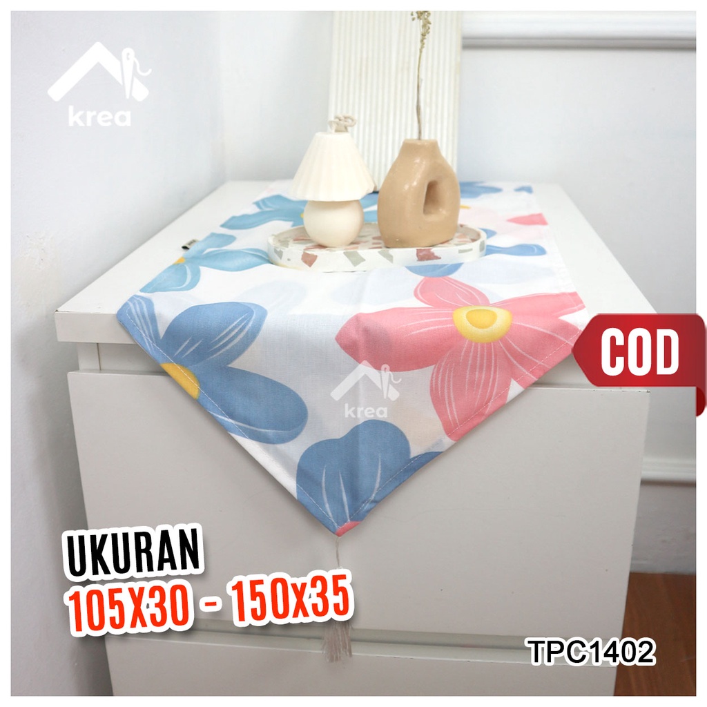 Taplak Meja / Table Runner Ukuran 105x30 - 150x35 TPC1402