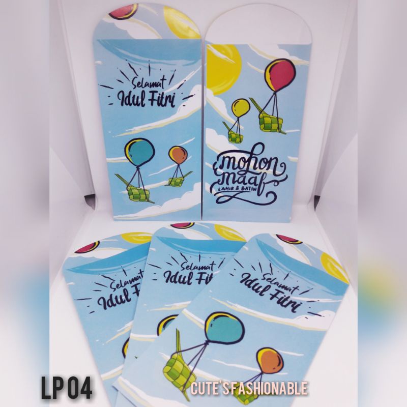 

Amplop angpao besar lebaran idul fitri isi 100lbr
