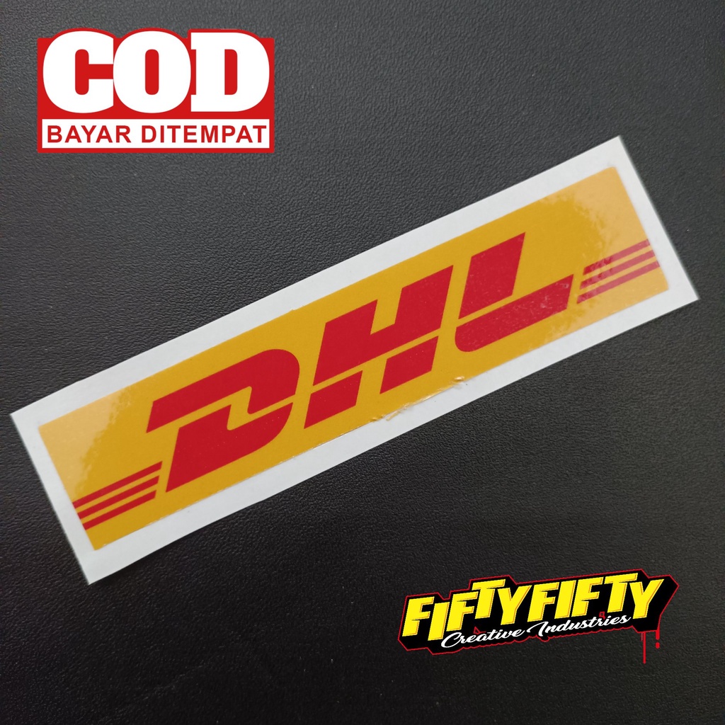 Stiker Print Cut DHL Stiker Printing Laminasi Glossy Stiker Motor Mobil Helm Sudah Membentuk Pola Desain