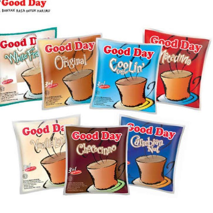 

֍ good day 1pak isi 50 sachet ◘