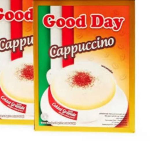 

☀ GOOD DAY CAPPUCCINO SACHET ➱