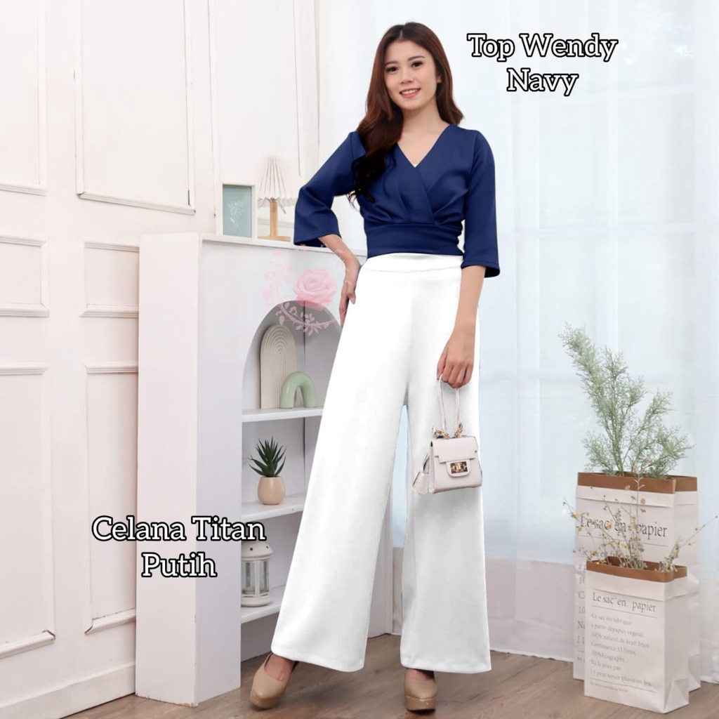 ATASAN TOP WENDY BLOUSE FASHION WANITA TERLARIS TERBARU / BAJU PESTA / PAKAIAN CEWE