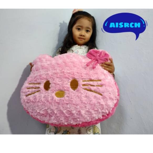 ✻ boneka hello kitty/ bantal hello kitty/ bantal boneka/boneka bantal karkter/Boneka kepala karakter