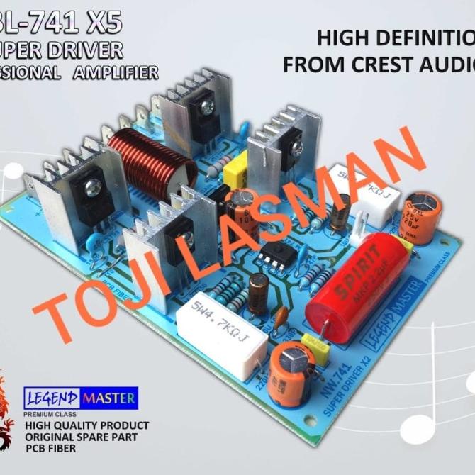 Jbl 741 X5 Jbl741 Modul Driver Power Amplifier Nw 741 Legend Master