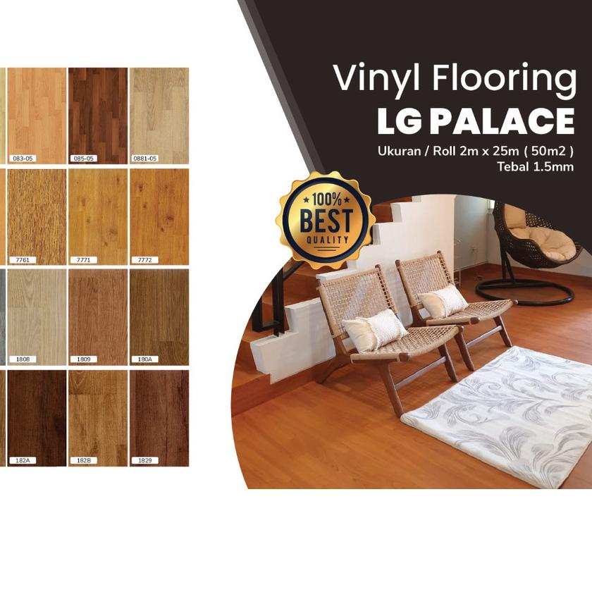 ☚ Karpet Vinyl LG Palace / Karpet Lantai Vinyl Motif Kayu ☚