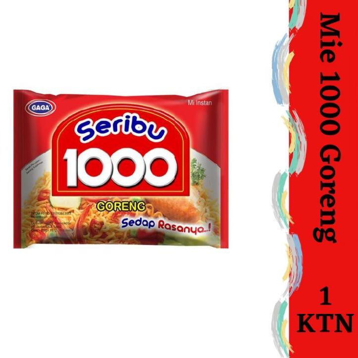 

➸ GAGA 1000 Goreng Spesial 50g (1 dus = 40 pcs) ➫