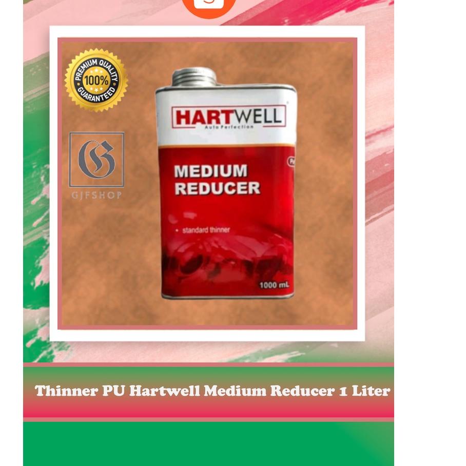 ۞ Thinner PU Hartwell Medium Reducer 1 Liter ♢