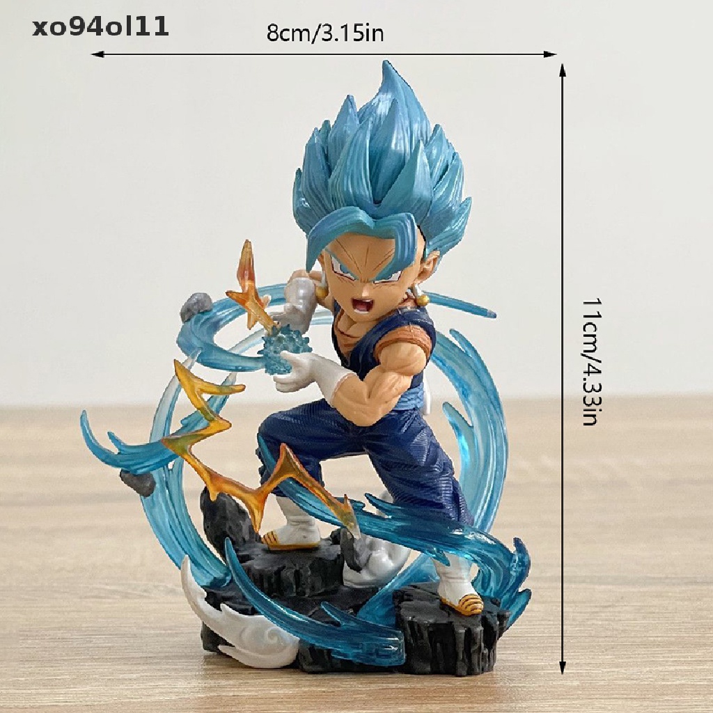 Xo Dragon Ball Z Anime Figure Q Versi Vegeta 11CM Action Figure Koleksi Hadiah OL