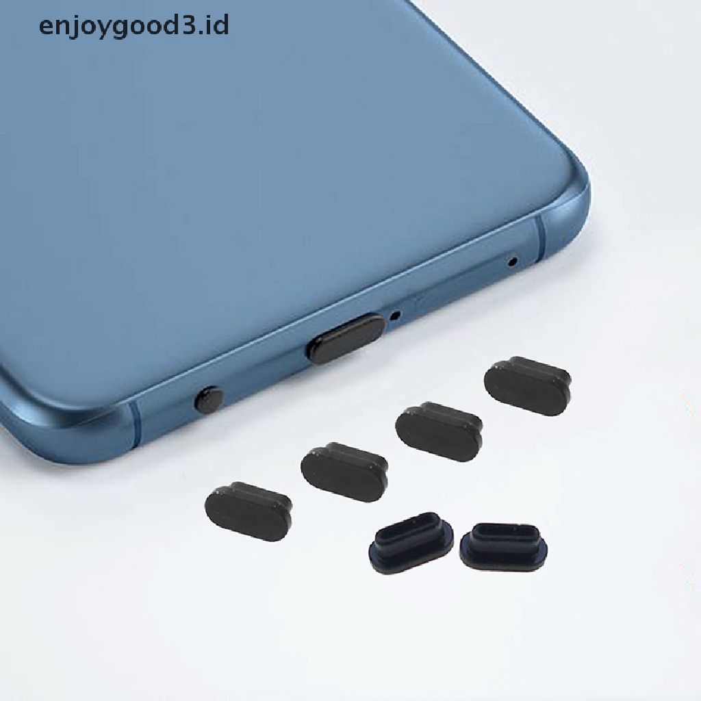 【 Rready Stock 】 10PCS Silicone Type-C Dust Plug USB Charging Port Protector For Smart Phone （ ID ）