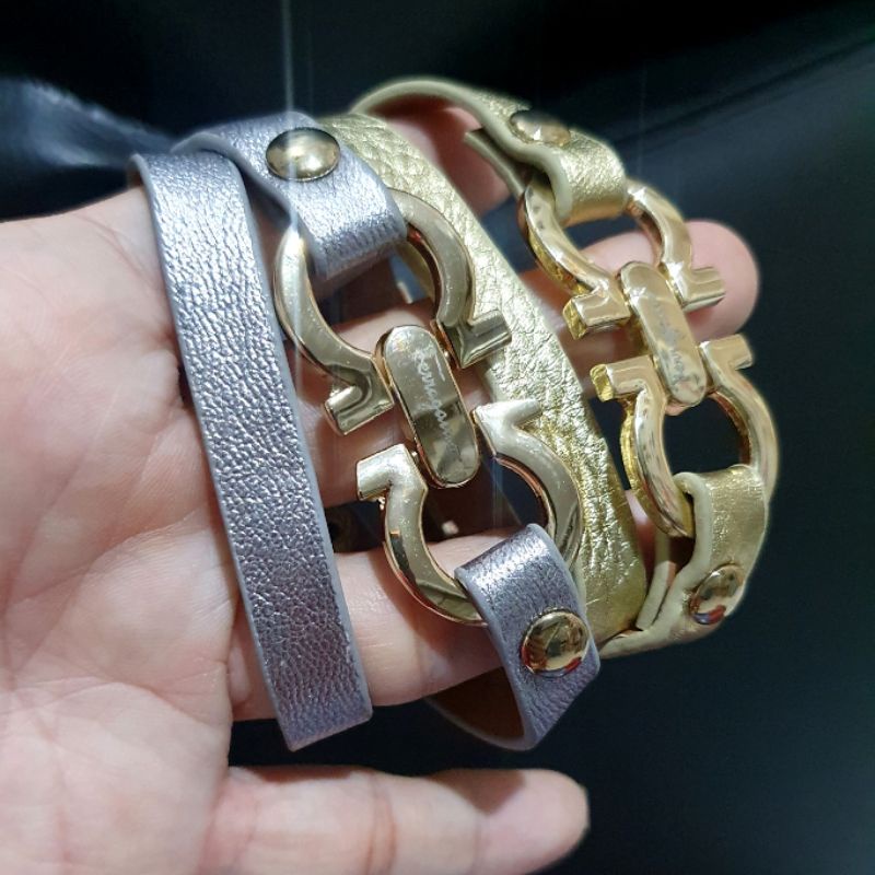 Gelang Mendor V Premium Quality Gelang Kulit fashion branded band e384