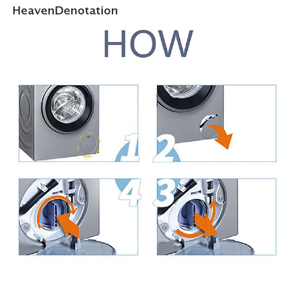 [HeavenDenotation] Drain Outlet Seal Plug Filter Pompa Untuk Mesin Cuci Siemens Drum HDV