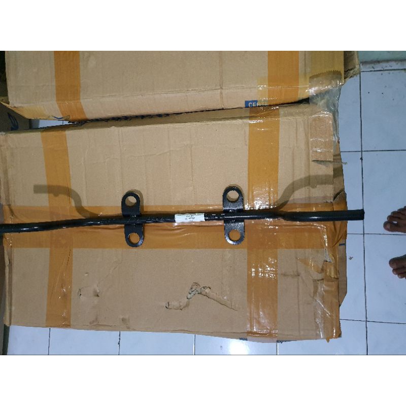 BESI BASTEP PIJAKAN DEPAN KARISMA SUPRA X125 STANDART BAHAN BESI TEBAL QUALITY MERK MSJ