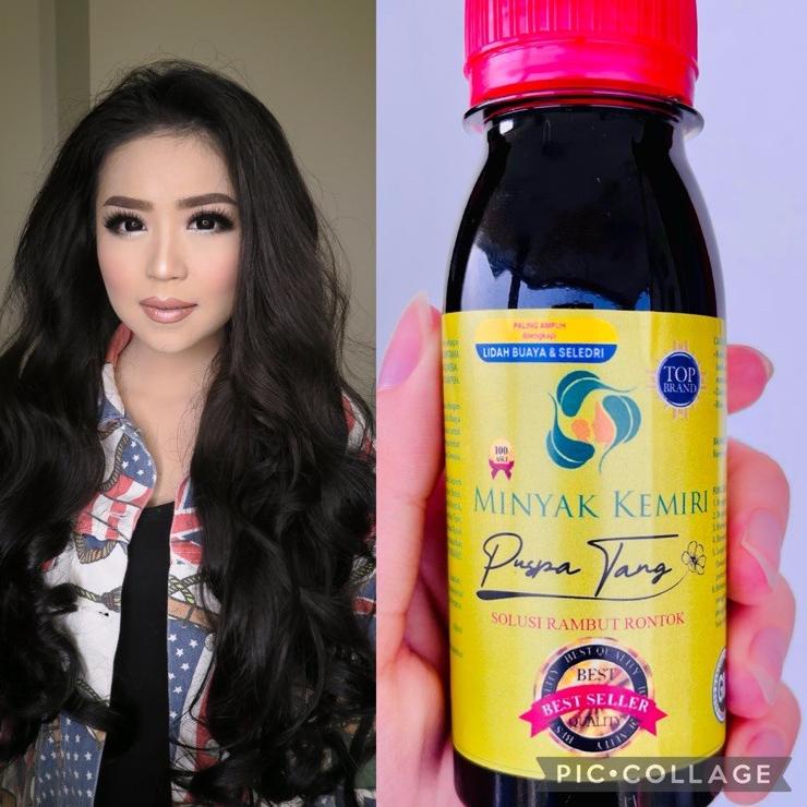 [COD] MINYAK KEMIRI PUSPA TANG ASLI DEPKES RI ALAMI PENUMBUH RAMBUT ,ALIS BREWOK ,JAMBANG siap New