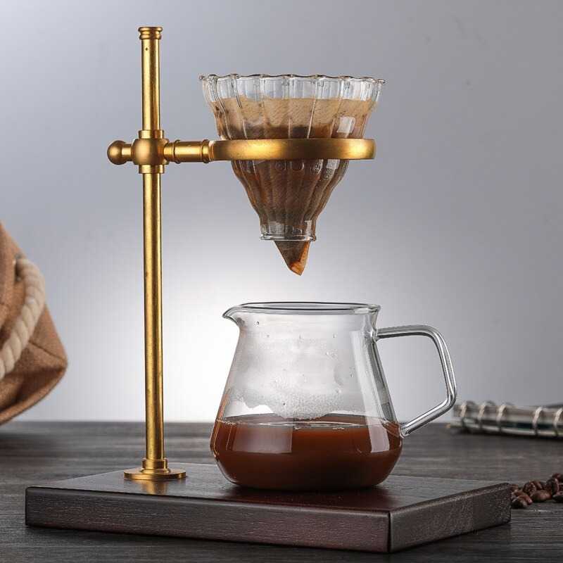 (BISA COD) FTIHSHP SELUNA Gelas Filter Penyaring Kopi V60 Cone Coffee Dripper Filter - SD-8106