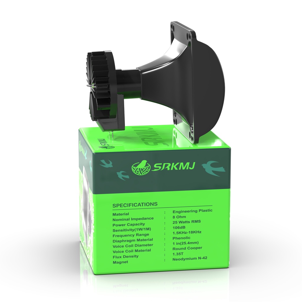 Tweeter SRKMJ AX 3000 /3000W ( waterproof ) speaker walet magnet neody