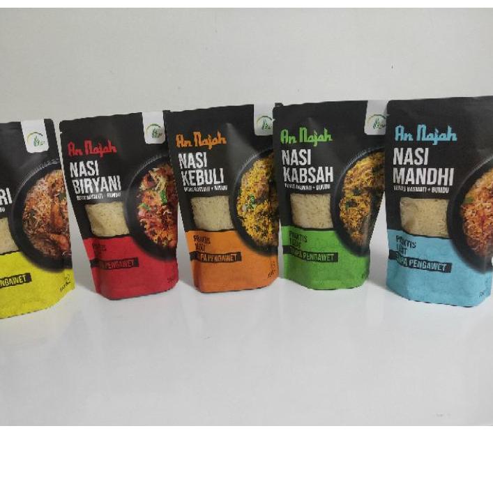 

♦ AN NAJAH BERAS BASMATI BUMBU INSTAN ARAB Biryani Mandhi Kabsah Bukhori Kebuli ➲