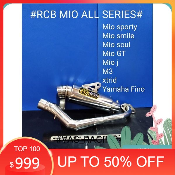 KNALPOT RACING RCB MIO ALL SERIES.mio.soul.sporty.m3.gt.mio.j