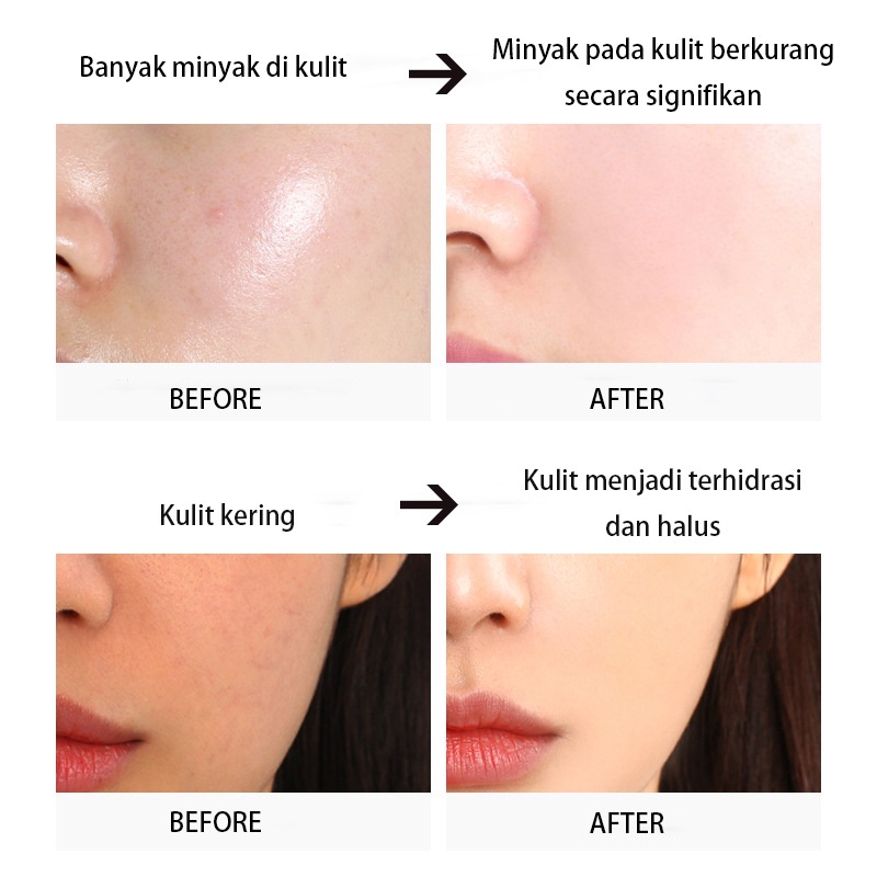 O'GULIA Volcanic Mud Facial Whitening Clay Mask Masker Wajah Pembersih Pori Pori