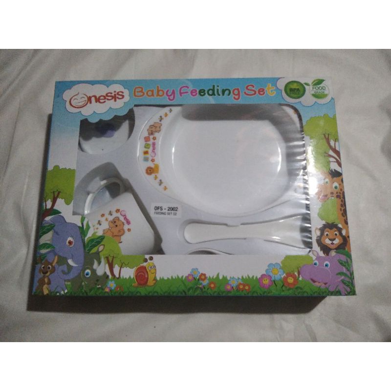 (BARU) Feeding Set Baby merk ONESIS & RELIABLE
