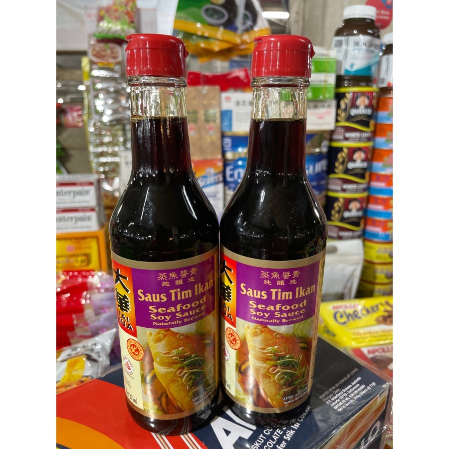 

305ML TAIHUA TAHUA SAUS STIM IKAN KECAP IKAN SINGAPORE BOTOL KACA