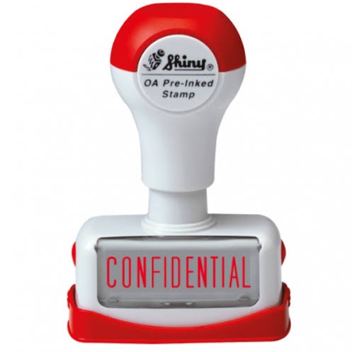 

Stempel CONFIDENTIAL Shiny OA SNC 17 SNC17 SNC17 PreInk Preink
