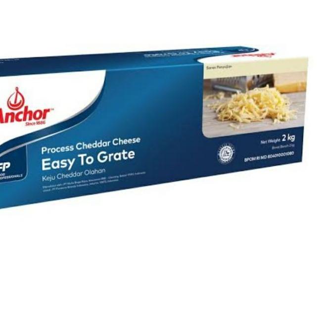 

➷ keju cheddar anchor 500 gr cheese block (balok) ➲