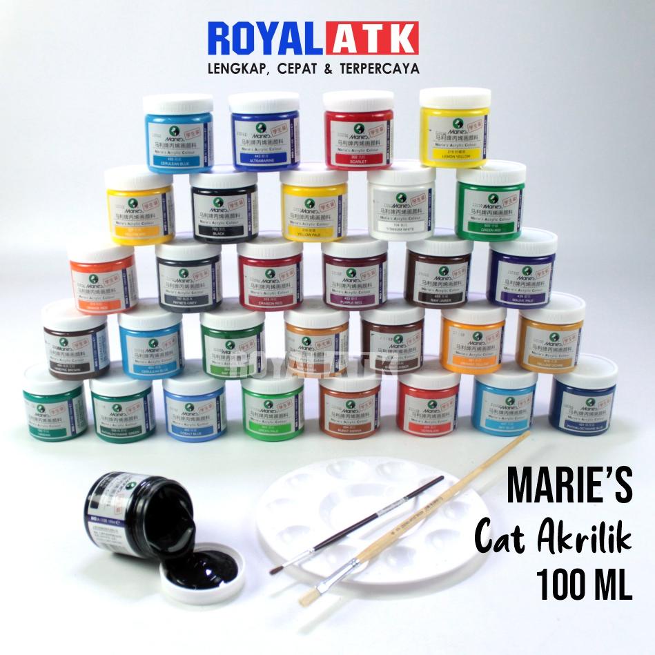 

T99 Maries Acrylic Paint / Cat Akrilik Maries 100ml PALING DICARI セ