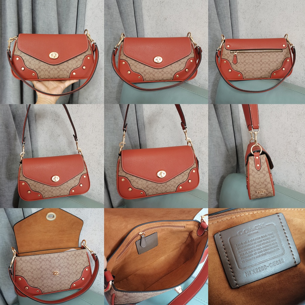 CE639 CE634 CF438 coach Tas Selempang Wanita Tas Selempang Tas Tangan