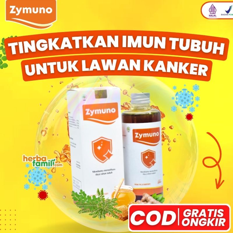 ZYMUNO Original Madu Herbal Atasi Benjolan Ditubuh Imunoterapi Penyembuhan Kanker Tumor Imunitas