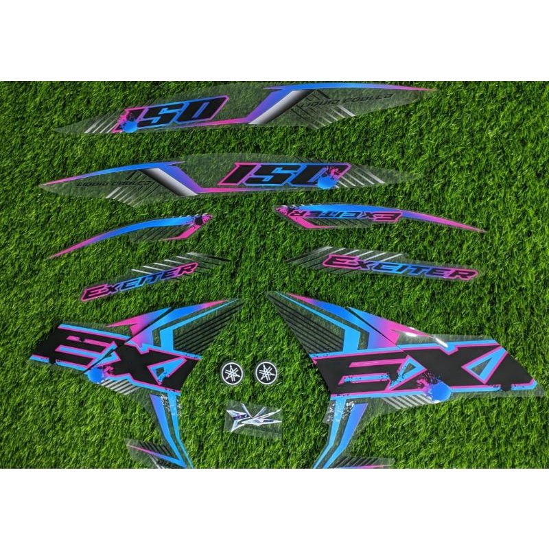 striping transparan MX KING