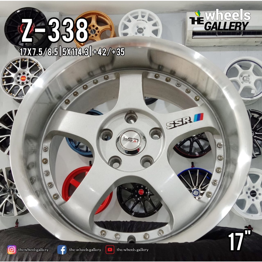 Velg Only RH Wheels Z-338 17" 5x114.3 By RH Wheels