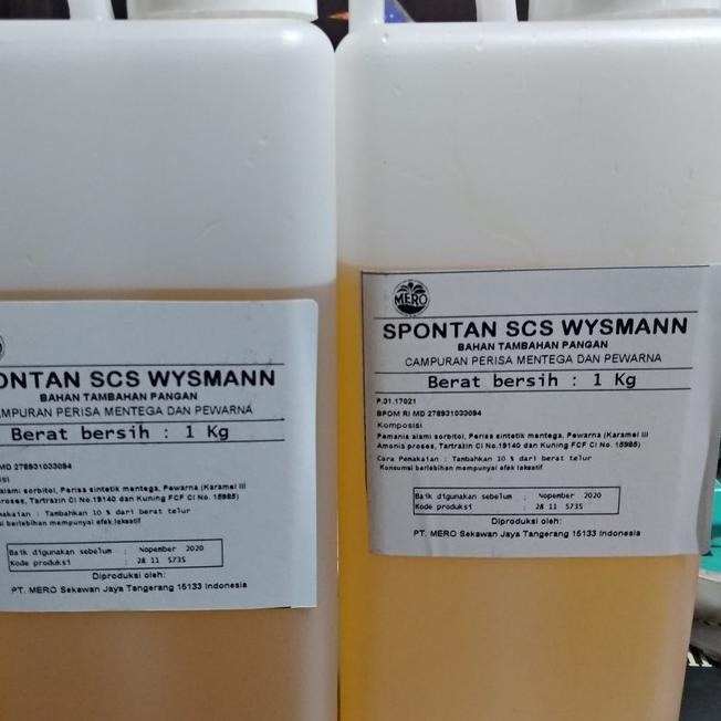 

♠ Spontan SCS Wysman Cake Softener SP Pelembut Kue & Martabak Perisa 1kg ♣