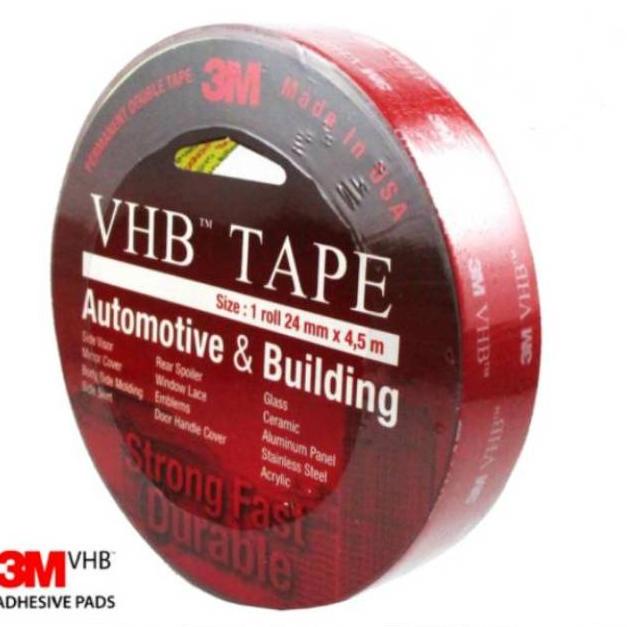 

yy✻Murah 3M Double Tape VHB 12MM /24MM x 4.5MM 057 ➳