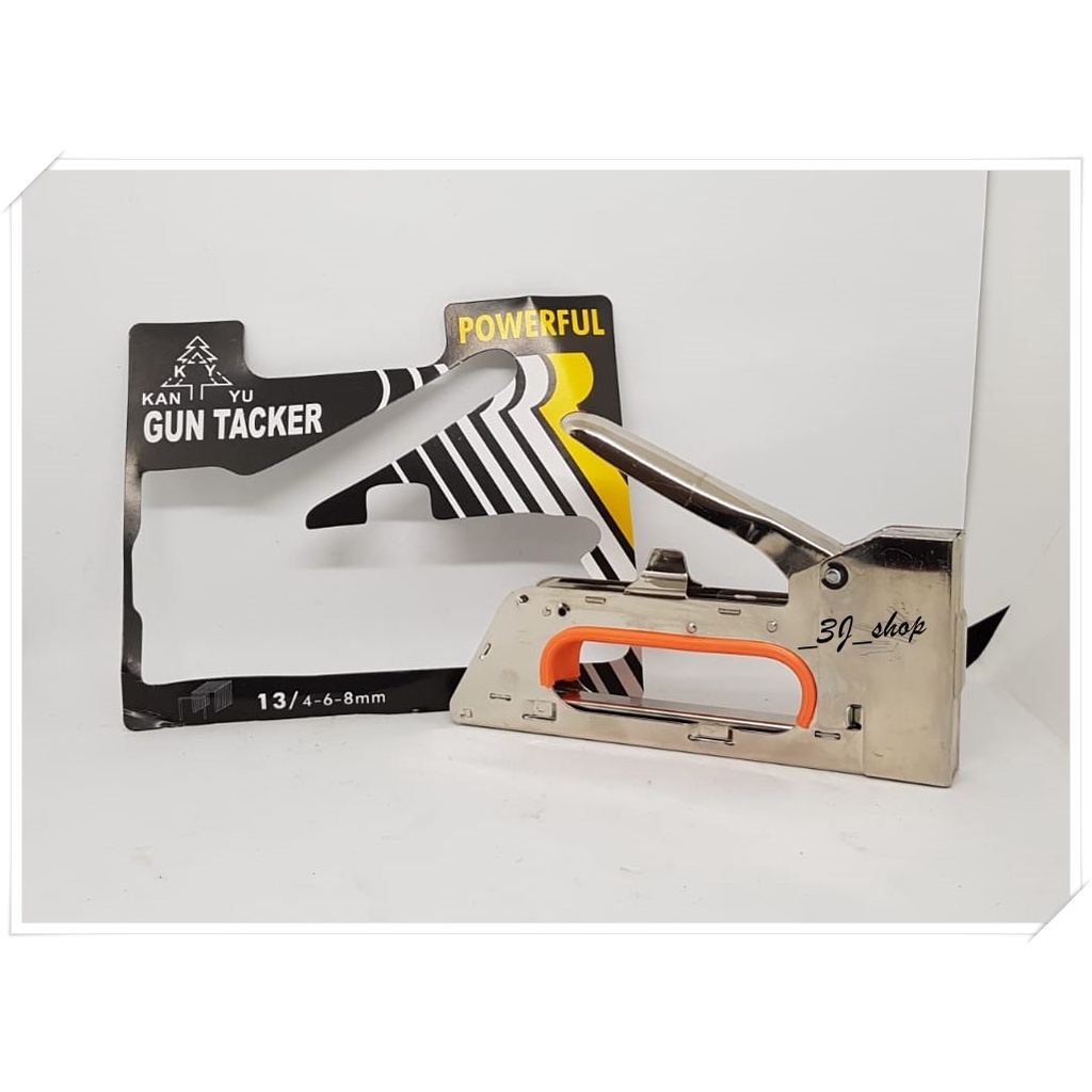 

0886.steples tembak kan yu/Stapler Tembak / Cekrekan / Pengokot / Hekter Gun Tacker / Staples Sofa, Staples Jok, Stepler Motor,