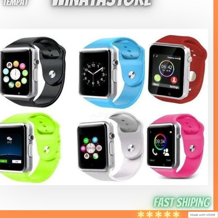 Spesial Khusus COD ✅- Jam Aimo Cognos U10 A1 Smartwatch Smart Watch Jam Tangan Pintar Anak Dewasa Su