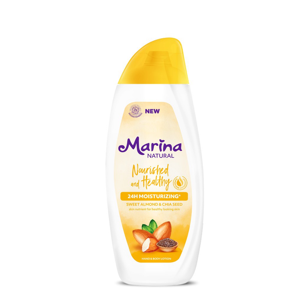 MARINA HAND AND BODY LOTION 95 NOURISHED&amp;HEALTHY