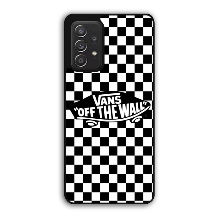 Casing Hardcase Case Samsung Galaxy A72 A52 A32 A22 A12 4G 5G Vans Black White AB0830 Custom Case