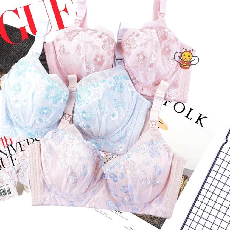 ✨Grosir✨ BEE - Bra Bh Menyusui Nursing Bra Premium Berkawat Bh Busui Kualitas Import 5140 grosir