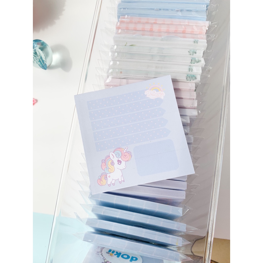 【GOGOMART】Kertas Memo Memopad Memo Notepad / Memo Catatan Bukan Sticky Notes Tempel - MM021