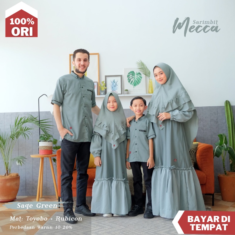 Gamis Couple Sarimbit Keluarga Muslim 2023 Lebaran Baju Gamis Koko Couple Ibu Ayah Anak Laki Laki Perempuan Baju Gamis Lebaran 2023 Terbaru  Branded Original