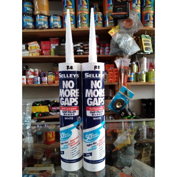 Penutup retak tembok SELLEYS NO MORE GAPS MULTIPURPOSE CRACK FILLER 380gr