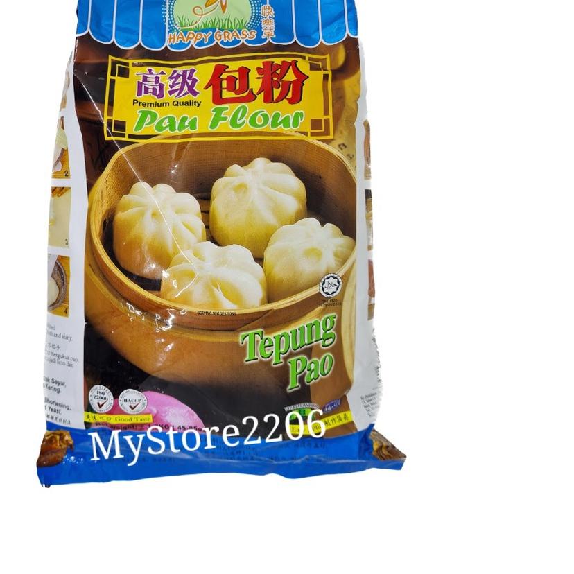

✪ Pau Floor / Tepung Pao / Tepung Bakpao merek Happy Grass ۞